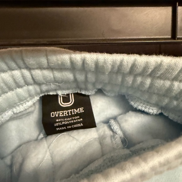 Overtime Men’s Small Light Blue Sweatpants. Size small. Never worn. - Picture 6 of 7